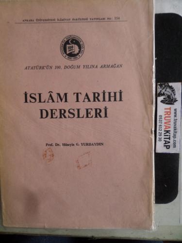 İslam Tarihi Dersleri Hüseyin G. Yurdaydın