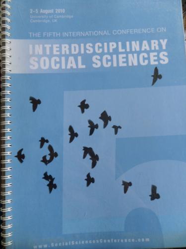 The Fifth International Conference On Interdisciplinary Social Science