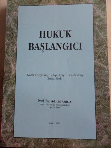 Hukuk Başlangıcı Adnan Güriz