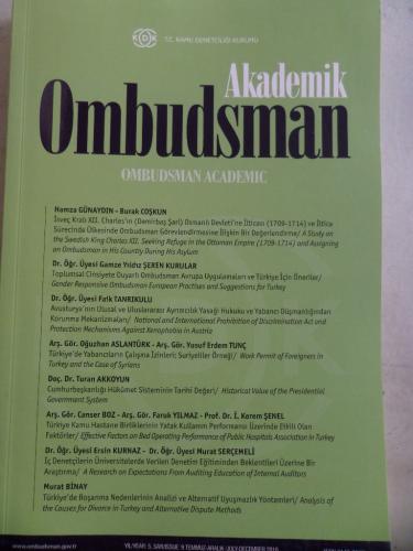 Akademik Ombudsman 2018 / 9