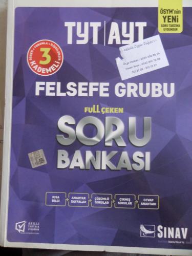 TYT AYT Felsefe Grubu Soru Bankası