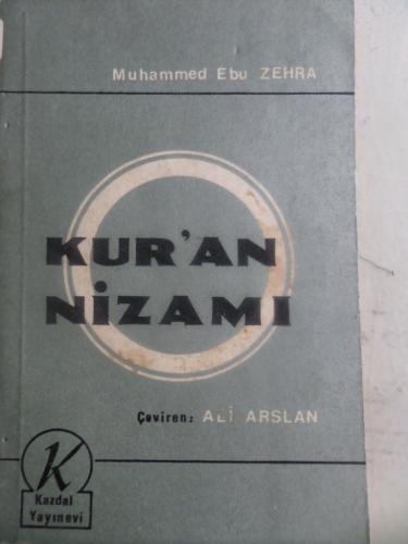 Kur'an Nizamı Muhammed Ebu Zehra