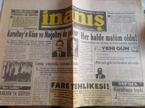 İnanış 7 Şubat 1992