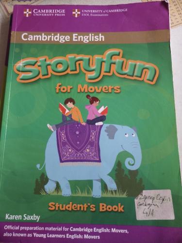 Storyfun For Movers Student's Book Karen Saxby