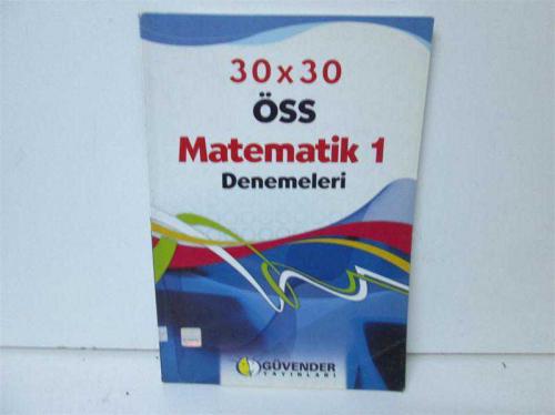 30 x 30 ÖSS Matematik 1 Denemeleri