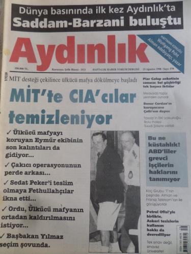 Aydınlık 1998 / 579 - Mit'te Cia'cılar Temizleniyor