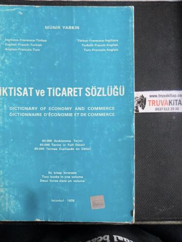 İktisat ve Ticaret Sözlüğü Münir Yarkın