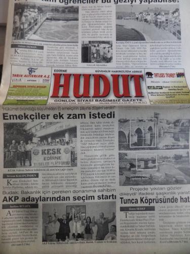 Hudut 8 Haziran 2007 Sayı 9906 Keşke Tüm Öğrenciler Bu Geziyi Yapabils