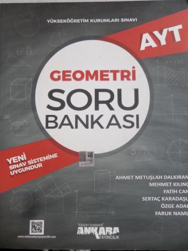 AYT Geometri Soru Bankası Ahmet Metuşlah Dalkıran