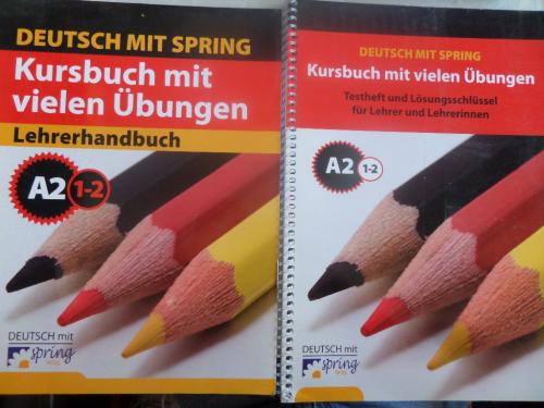 Deutsch Mit Spring Kursbuch mit vielen Übungen A2. 1-2