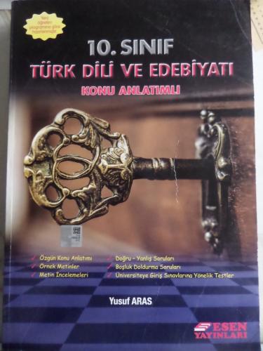 10. Sınıf Türk Dili ve Edebiyatı Konu Anlatımlı Yusuf Aras