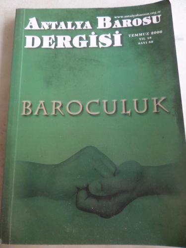 Antalya Barosu Dergisi 2006 / 59