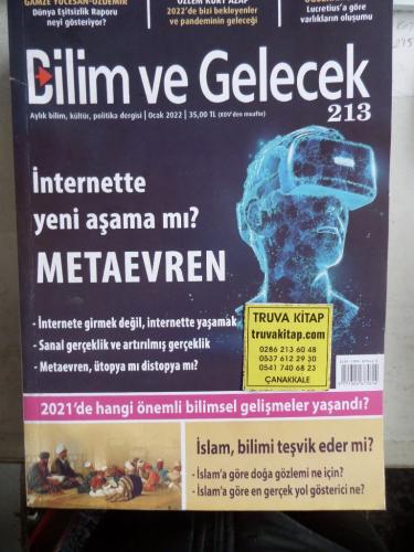 Bilim ve Gelecek 2022 / 213 - İnternette Yeni Aşama Mı ? Metaevren