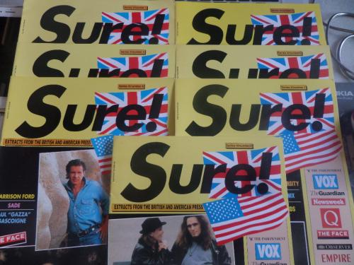 Sure ! Extracts From The British And American Press / 7 Adet