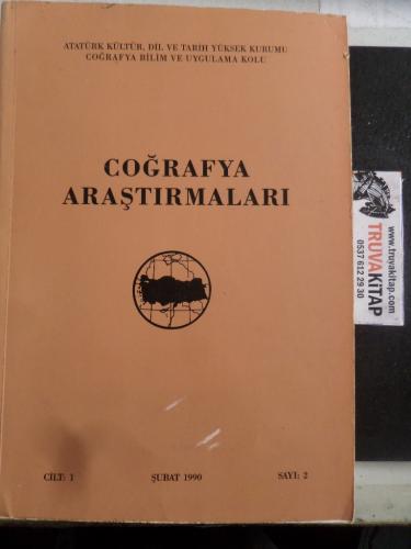 Coğrafya Araştırmaları 1990 / 2