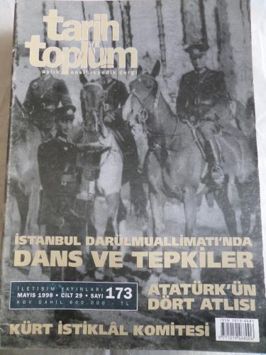 Tarih ve Toplum Aylık Ansiklopedik Dergi 1998 / 173