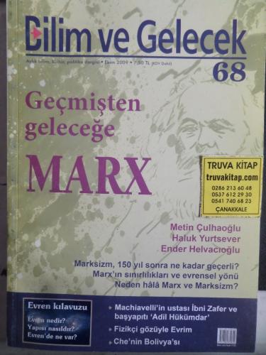 Bilim ve Gelecek 2009 / 68 - Geçmişten Geleceğe Marx