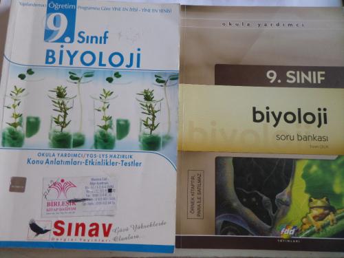 9. Sınıf Biyoloji Kitapları / 2 Adet