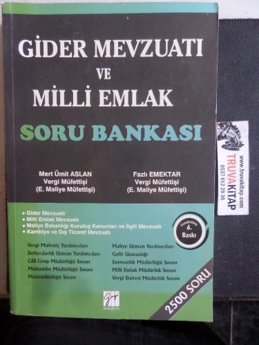 Gider Mevzuatı ve Milli Emlak Soru Bankası Mert Ümit Aslan