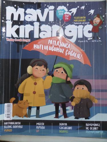 Mavi Kırlangıç Dergisi 2018 / 216