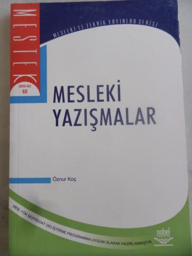 Mesleki Yazışmalar Öznur Koç