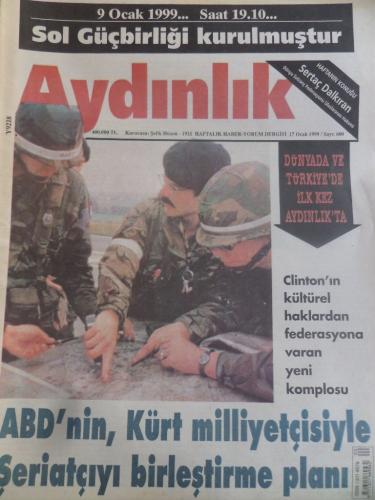 Aydınlık 1999 / 600 - ABD'nin Kürt Milliyetçisiyle Şeriatçıyı Birleşti