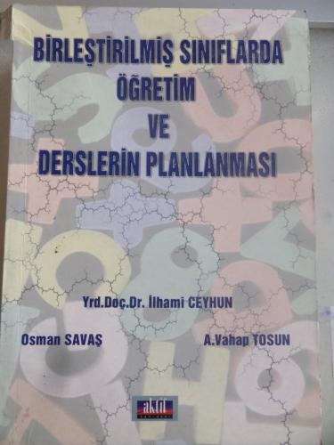 Birleştirilmiş Sınıflarda Öğretim ve Derslerin Planlanması İlhami Ceyh