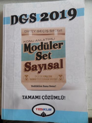 DGS 2019 Sayısal Bölüm Konu Anlatımlı Modüler Set