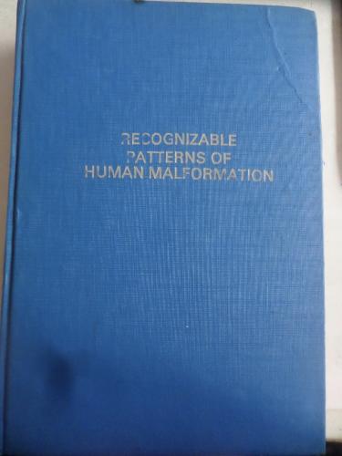 Recognizable Patterns Of Human Malformation David W. Smith