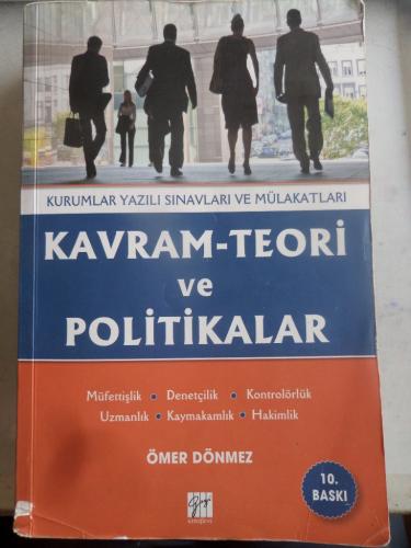 Kavram - Teori ve Politikalar Ömer Dönmez