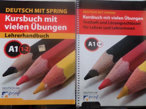 Deutsch Mit Spring Kursbuch mit vielen Übungen A1. 1-2