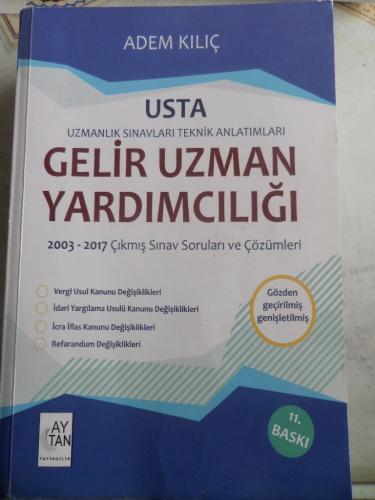 Gelir Uzman Yardımcılığı