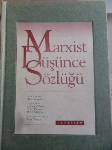 Marxist Düşünce Sözlüğü Tom Bottomore