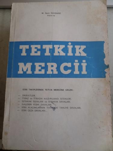 Tetkik Mercii M. Nezir Özcengiz