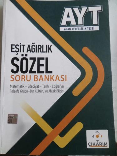 AYT Eşit Ağırlık Sözel Soru Bankası