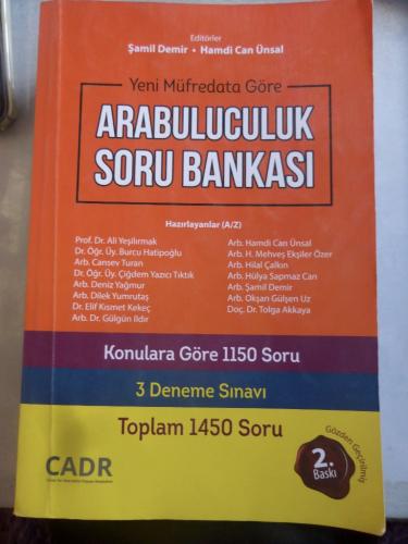 Arabuluculuk Soru Bankası Şamil Demir