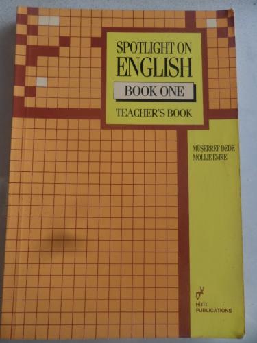 Spotlight On English Book One Teacher's Book Müşerref Dede