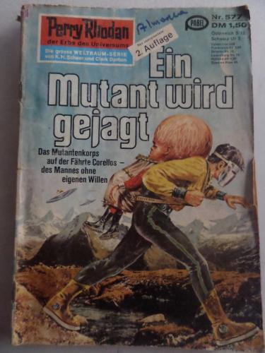 Perry Rhodan Nr 577 Ein Mutant Wird Gejagt William Volz