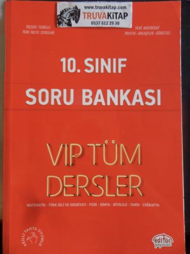 10. Sınıf Soru Bankası VIP Tüm Dersler