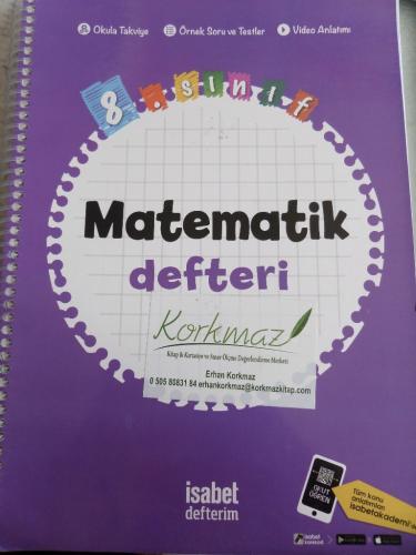 8. Sınıf Matematik Defteri