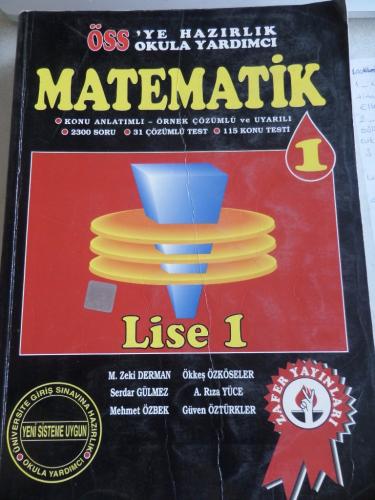 ÖSS'ye Hazırlık Matematik 1 - Lise 1 M. Zeki Derman