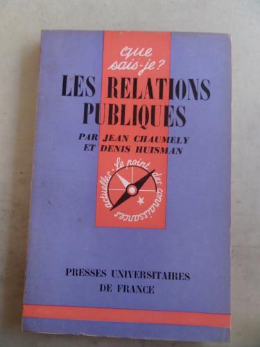 Les Relations Publiques Jean Chaumely