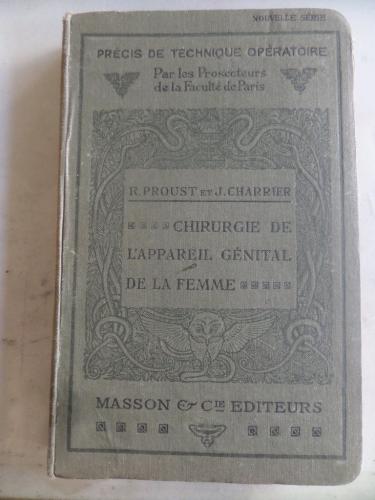 Chirurgie De L'appareil Genital De La Femme