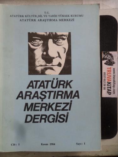 Atatürk Araştırma Merkezi Dergisi 1984 / 1