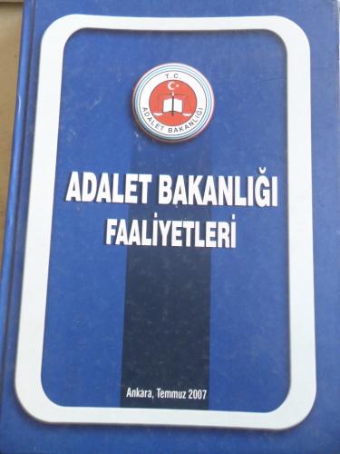 Adalet Bakanlığı Faaliyetleri