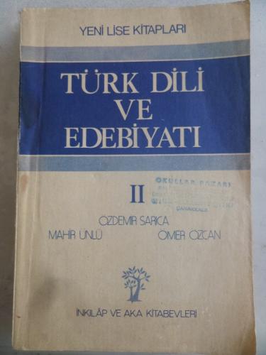 Türk Dili ve Edebiyatı II Özdemir Sarıca