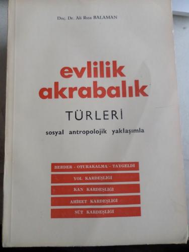 Evlilik Akrabalık Türleri Ali Rıza Balaman