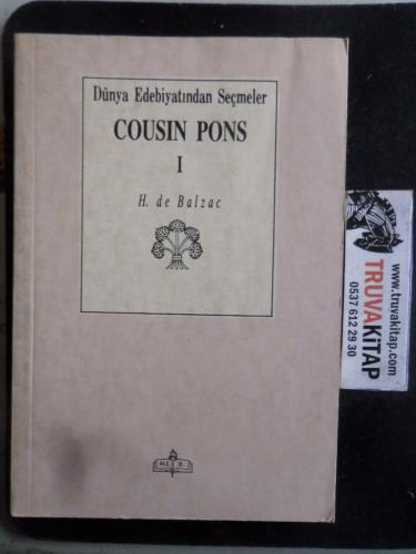 Cousin Pons I Honore De Balzac