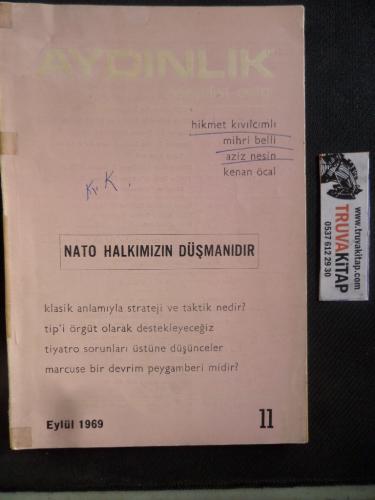 Aydınlık Sosyalist Dergi 1969 / 11