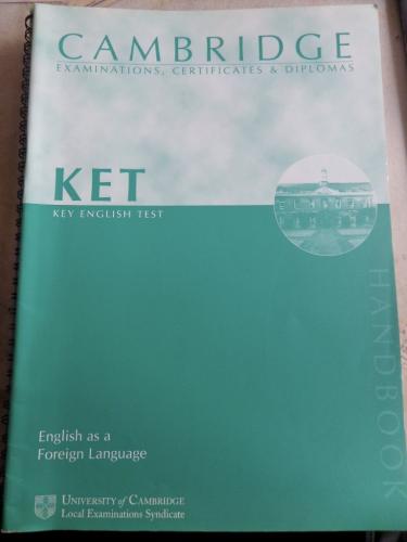 KET English As a A Foreign Language